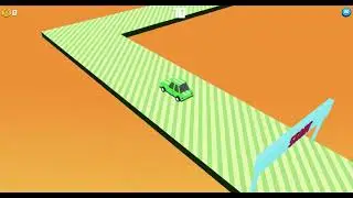 playing Drift Boss on my old ass laptop