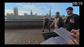 Study with me in London ⎢London Big Ben Westminster⎢Background noise, 10-min Break, No music