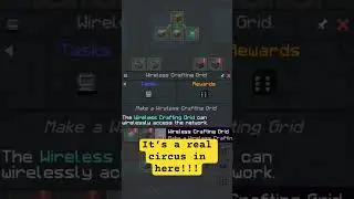 It&rsquo;s a real circus in here!!!  #minecraft #stoneblock3