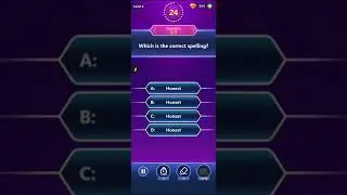 Spelling Quiz : Word Trivia - Level 6 #spelling #wordtrivia #trivia