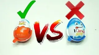 KINDER JOY vs KING EGG