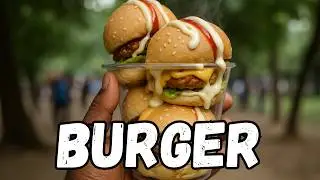 VIRAL Mini Burgers Made in Cups! 🍔 Street Food Surprise