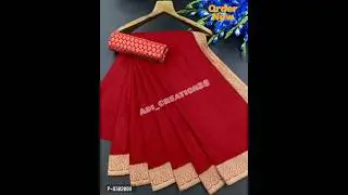 Classic Art Silk Woven Border Saree|#art solksaree #short
