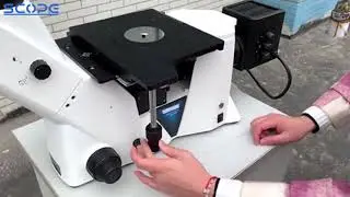Inverted Metallurgical Microscope Lab Professional Equipment MDS400 Model