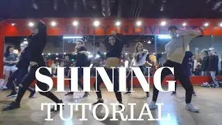 УРОКИ ТАНЦЕВ &laquo;Shining&raquo; от @Beyonce | Хореография Даны Алексы