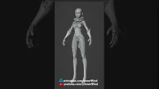 Blender Game ready character #3d #blender #sculpt #3dmodeling #3dsculpting #sculpting #gamecharacter