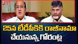 TDP Leaders Responds Over Gorantla Butchaiah Chowdary Resign TDP | Mahaa News