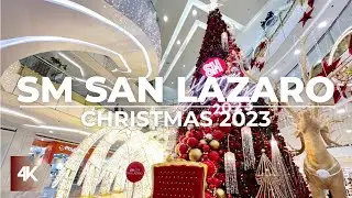 SM San Lazaro Christmas 2023 Full Walking Tour | 4K | Philippines | ETV Walking Tour