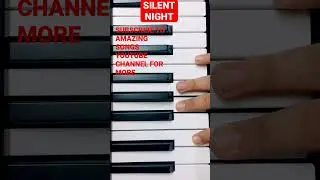 SILENT NIGHT | CHRISTMAS SONG | PLAYED BY AMAZING SONGS YOUTUBE CHANNEL