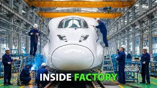 Inside Mega Factory 😱 How Bullet Trains Are Really Made