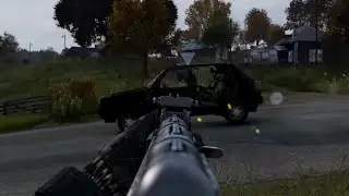 CAR AMBUSH LEADS TO FACTION FIREFIGHT - DayZ - Black Project