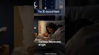Sone Se Pehle Yeh 30-Second Ki Aadat Shaytan Door Bhaag Jata Hai 😱 #trending #shorts #youtubeshorts