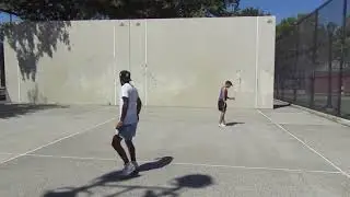 Pomonok Park - Jenny Q vs Los - $200 Singles Promo - Filmed & Sponsored By Handball Social 8.22.2025