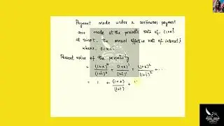 Payment under a continuous payment is made at the periodic rate of  at time The annual effective r