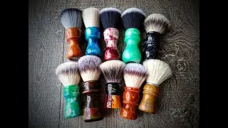 My Top 10 Shaving Brushes MAY 2021