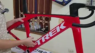 (Đ&atilde; b&aacute;n) Khung TREK MADONE SLR9 Gen7 size 50 lắp r&aacute;p v&agrave; sản xuất Tại Mỹ c&ograve;n rất đẹp ĐT 0395727827