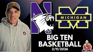 Michigan vs Northwestern 2/11/26 College Basketball Picks & Predictions - Jason Sharpe CBB Best Bets
