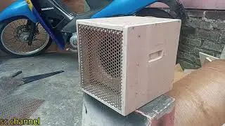 MEMBUAT BOX SUBWOOFER 6,5 INCH;BOX SPEAKER RUMAHAN