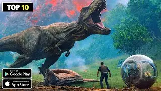 Best Dinosaur Survival Games For Android | Dinosaur Games 2023 | Dino Tamers | Best Dinosaur Games