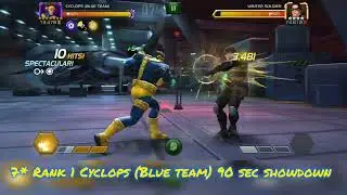 7* Rank 1 Cyclops (Blue Team) 90 Seconds Showdown &bull; No Boost &bull; No Relic &bull; No Synergy &bull; Crazy Damage🔥