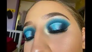 Dramatic Blue Halo Eye