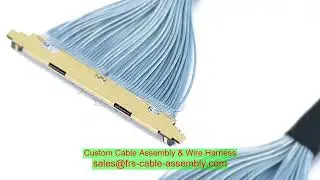 40 pin round connector for drone FPV low noise I-PEX CABLINE-CA IIF samtec micro coax low noise desi