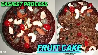 How to make homemade fruit cake. Fruit cake kaise banaya. Homemade fruit cake.