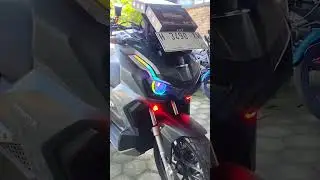 Paket biled fullset reflektor adv 150/160 biled aes turbo experience v2 costume mode belang rgb