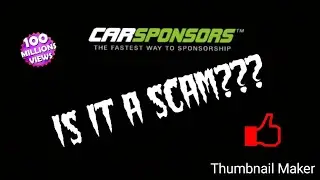 Carsponsors.com IS IT A SCAM??????