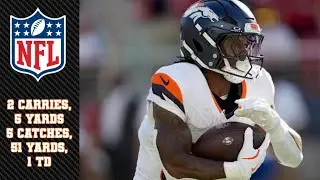 Broncos Rookie RB RJ Harvey ALL TOUCHES vs. Texans | 2025 Week 9 FULL Highlights