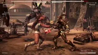 MKX Ft 3 vs Gmangsavagegod                   #MKX #MortalKombatX #Cyrax #Triborg