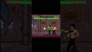 Mortal Kombat II (Playstation) - Reptile 90% Combo [HD] | RetroGameUp