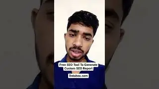 Free SEO Tool to generate Custom SEO Report #searchengineoptimization #seotips #seotools