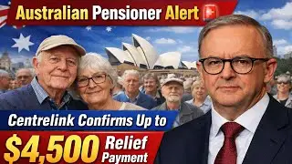 Australian Pensioner Alert 🚨  Centrelink Confirms Up to $4,500 Relief Payment
