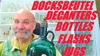Bocksbeutel Bottle/Decanter/Flask/Jug