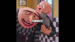 🤣2 Gru Junior Funniest Moments In Despicable Me 4....