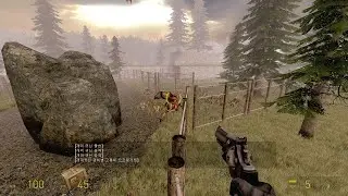 Combine의 Half-Life 2 Episode 2 Mod:Shotfire 2:Explosivable 플레이 영상(난이도:Hard,No Death)