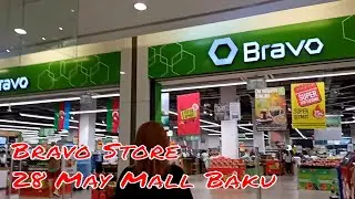 Bravo Store 28 May Mall Baku | Shopping in Bravo Store | Baku Azerbaijan Malls | Sparky Vlogs