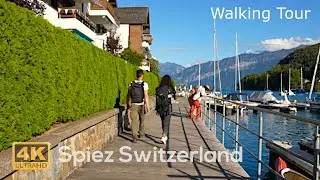 Spiez Switzerland Walking Tour | Discover the City in Detail
