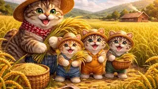 Too Sweet to Miss: Farm Cat Family Story 😻🌾