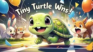 Tina the Tiny Turtle&rsquo;s Big Race | Moral stories for Kids | Bedtime Stories for Children