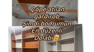 Bu Geri Dönüşüme BAYILACAKSINIZ! Atıl Gardırop Nasıl Harika Düzenleme Dolabına Dönüştü?