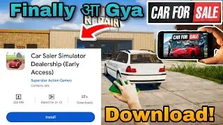 Finally आ Gya new car for sale simulator game | Car for sale new update | #carforsale #gaming