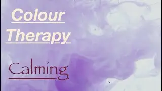 Colour Therapy Purple with Relaxing Music