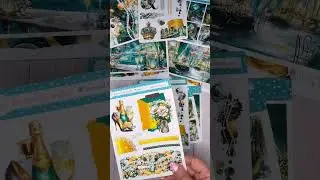 A Toast to Midnight New Years Scene Sticker Kit