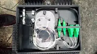 CTO NO DROP SPLITTER 1X8 (DESBALANCEADO, 10% 90) Parte 1/ 2.