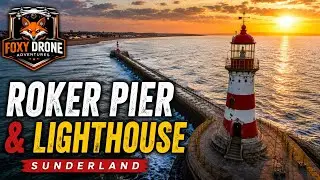 🚁 Roker Pier & Lighthouse | Stunning Drone Views of Sunderland | 4K