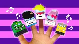 Paper Play Song l Finger Family l  Tayo Nursery Rhymes l Tayo the Little Bus