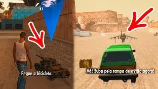 O que acontece se TROCAR OS CARROS das missões do GTA SA