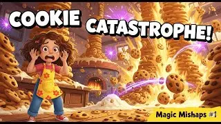 🔴 LIVE: Cookie Catastrophe! | Magic Mishaps Kids Bedtime Story | Soothing Sleep Music for Children